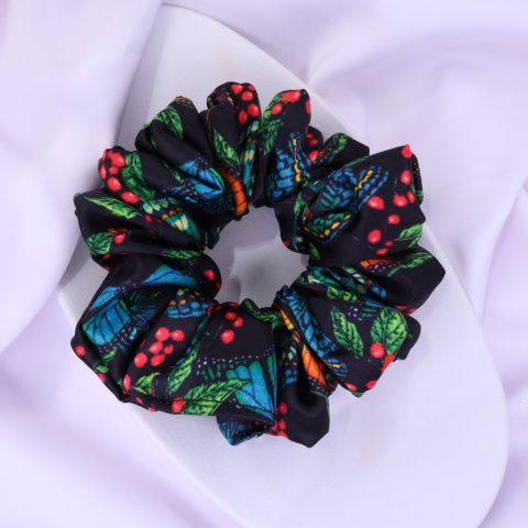 Gumka do włosów - scrunchie L butterfly Gumka do włosów - scrunchie L butterfly