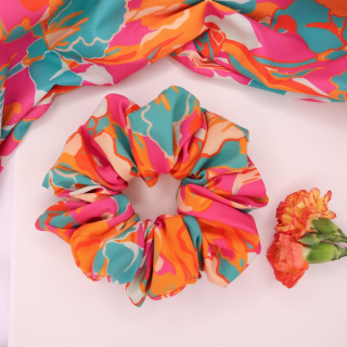 Gumka do włosów - scrunchie L fresh colors