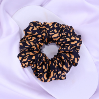 Gumka do włosów - scrunchie L leo