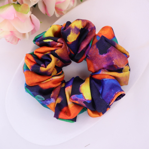 Gumka do włosów - scrunchie L colorful Gumka do włosów - scrunchie L colorful