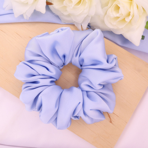 Gumka do włosów - scrunchie L sky Gumka do włosów - scrunchie L sky