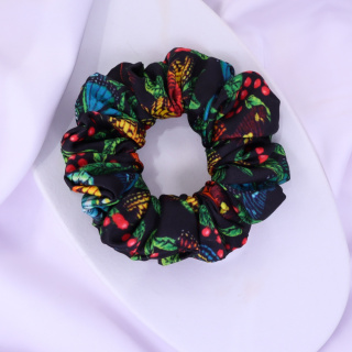 Gumka do włosów - scrunchie M butterfly