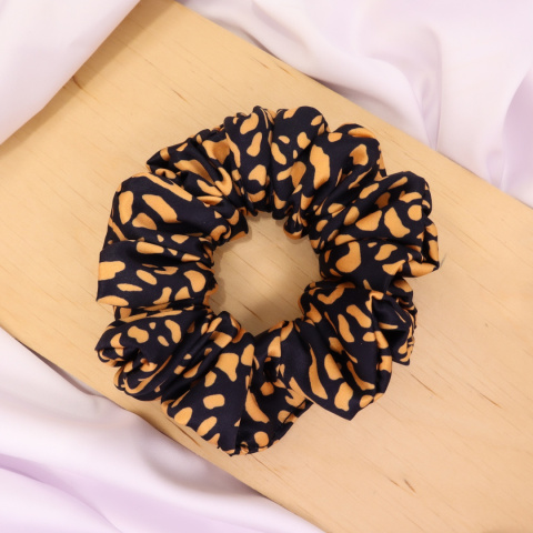 Gumka do włosów - scrunchie M leo Gumka do włosów - scrunchie M leo