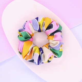 Gumka do włosów - scrunchie M lollypop