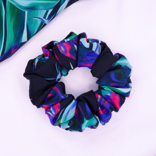 Gumka do włosów - scrunchie M luminous