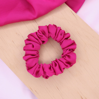 Gumka do włosów - scrunchie S różowa