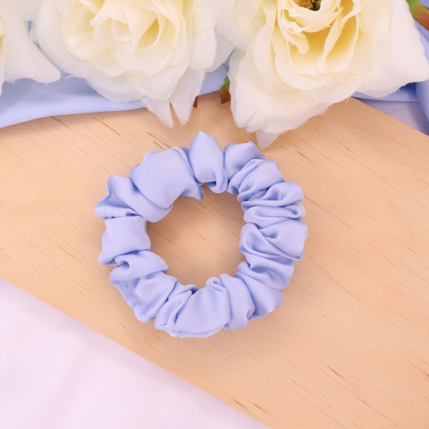 Gumka do włosów - scrunchie S sky Gumka do włosów - scrunchie S sky